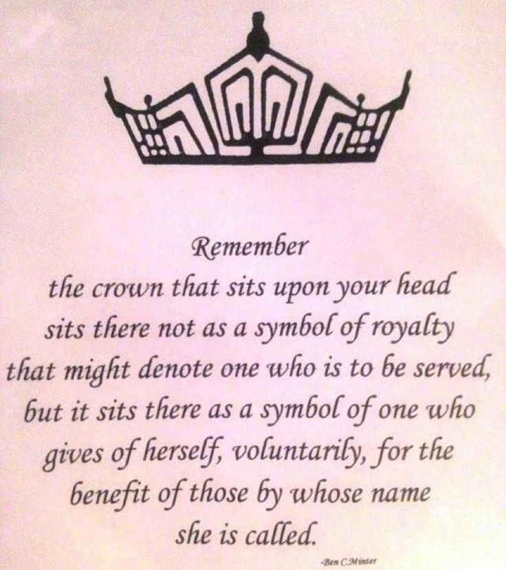 Remember the crown that sits on your head.jpg