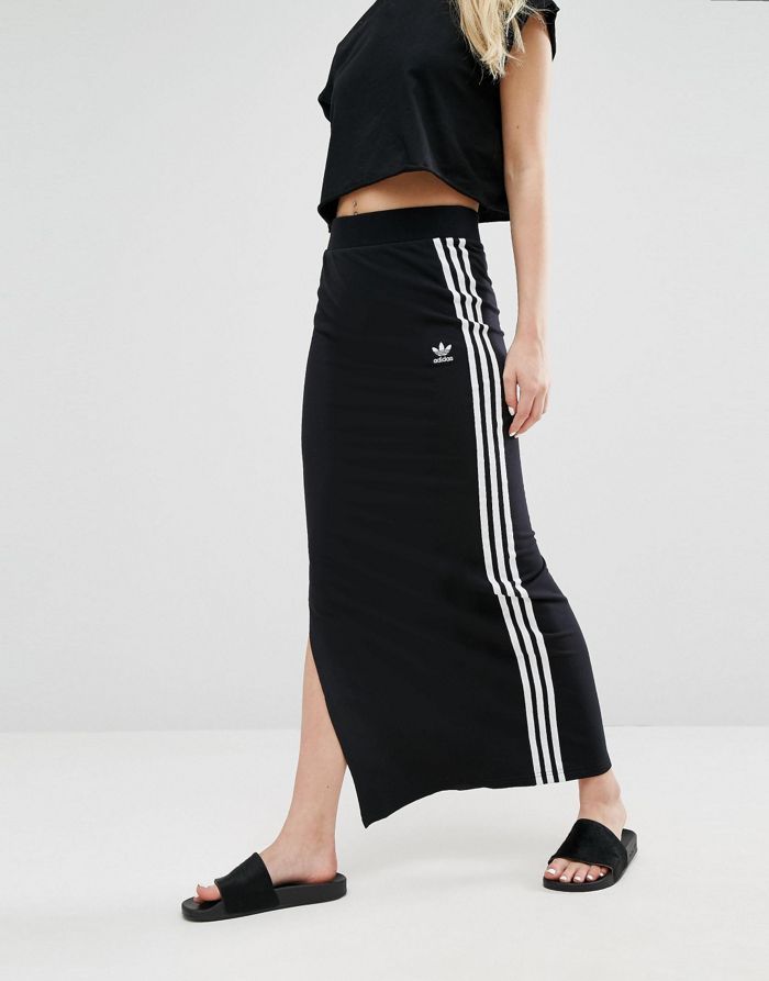 Skirts 659Adidas Maxi Skirt With 3 Stripes Women Skirts You Deserve To Have Black adidas Originals Skirts_3_LRG.jpg