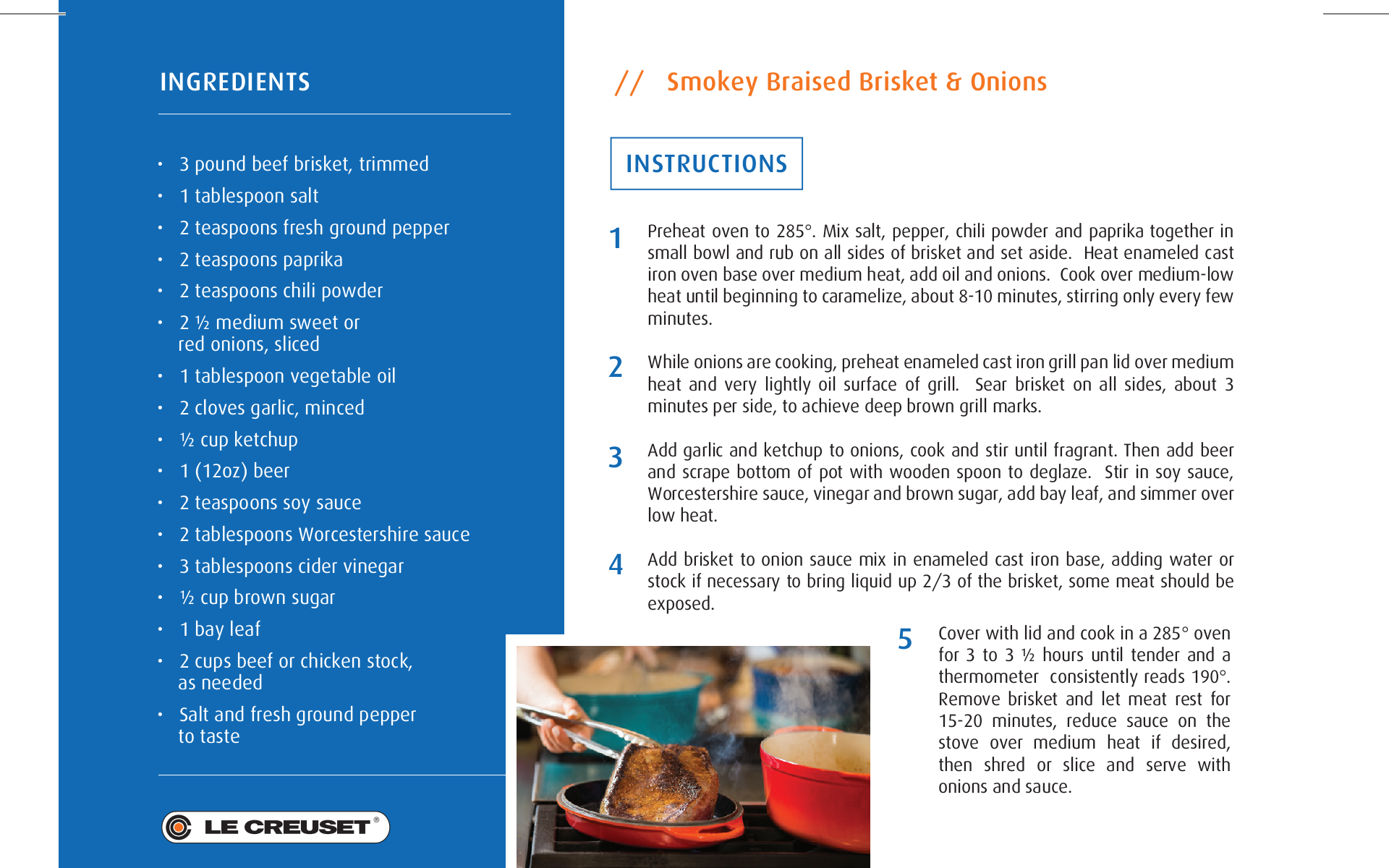 Nate Collier from Le Creuset Brisket Recipe Blogs & Forums