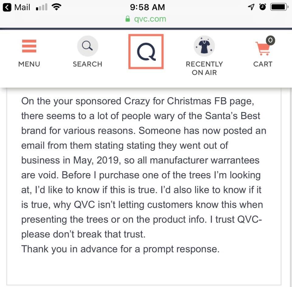 santas best brand....what is going on? Blogs & Forums