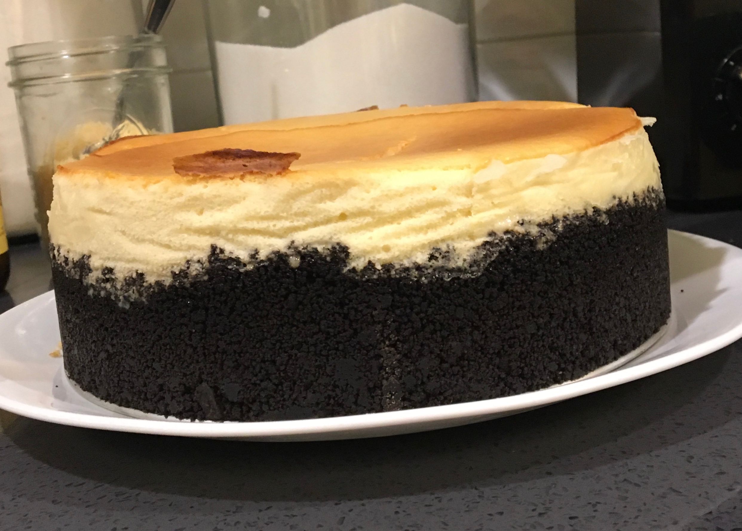 oreo crust cheesecake christmas 2019.JPG