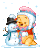 Winnie the Pooh Winter Snow.gif
