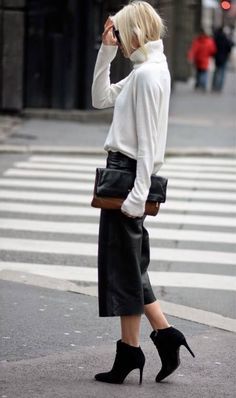 Leather/Faux Leather Culottes - Blogs & Forums