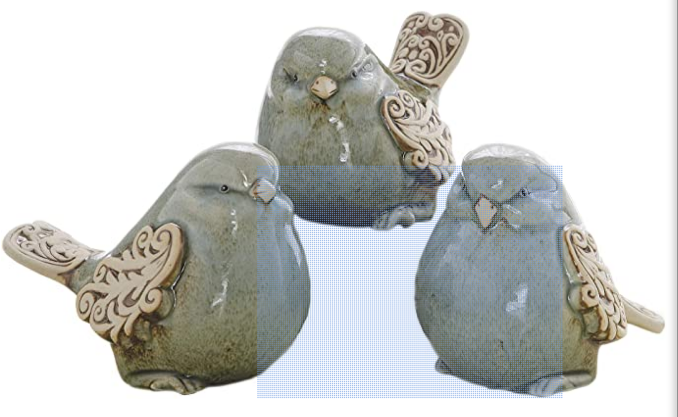 Screenshot_2021-02-14 Amazon com Light Blue Scroll Wing Bird 4 inch Ceramic Figurines Set of 3 Kitchen Dining.png