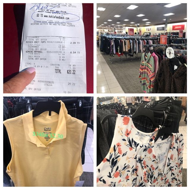 Kohls finds today racks and racks of clothing!!... Blogs & Forums