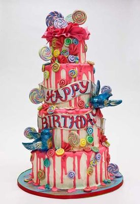 Q Fancy Birthday cake Tootie 2021.jpg