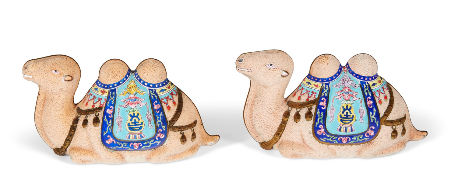 Screenshot 2022-11-04 at 18-35-42 A PAIR OF CHINESE GILT-METAL AND ENAMEL MODELS OF CAMELS.png