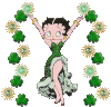 Betty Boop St. Patrick's Day.gif