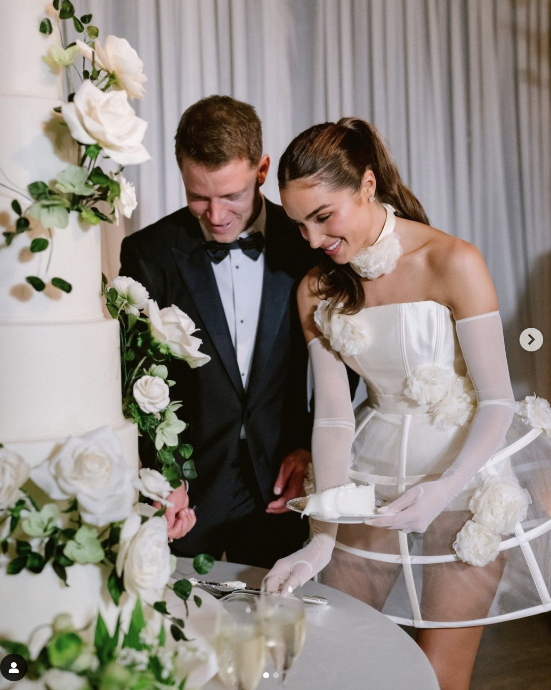 olivia culpo wedding dress Frances | Reception  Bridal shower GRWM 