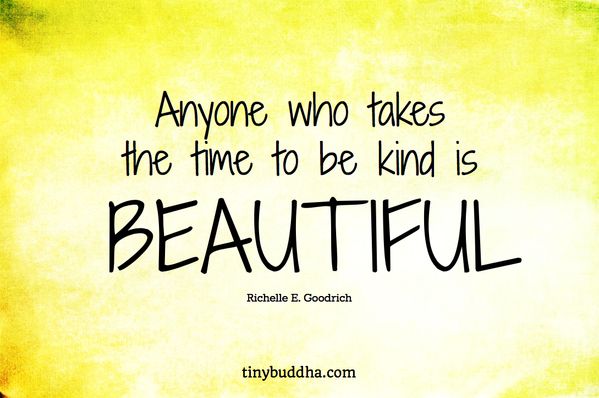 Be kind
