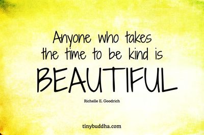 Be kind