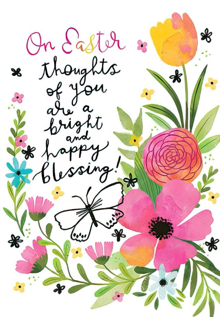 Flowers with Thoughts of You Easter Card.jpeg