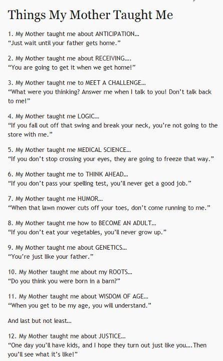 Things My Mother Taught Me 2.jpg