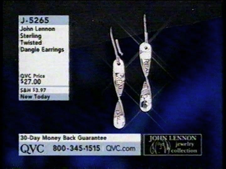 J-5265 John Lennon Sterling Twisted Dangle Earrings.jpg