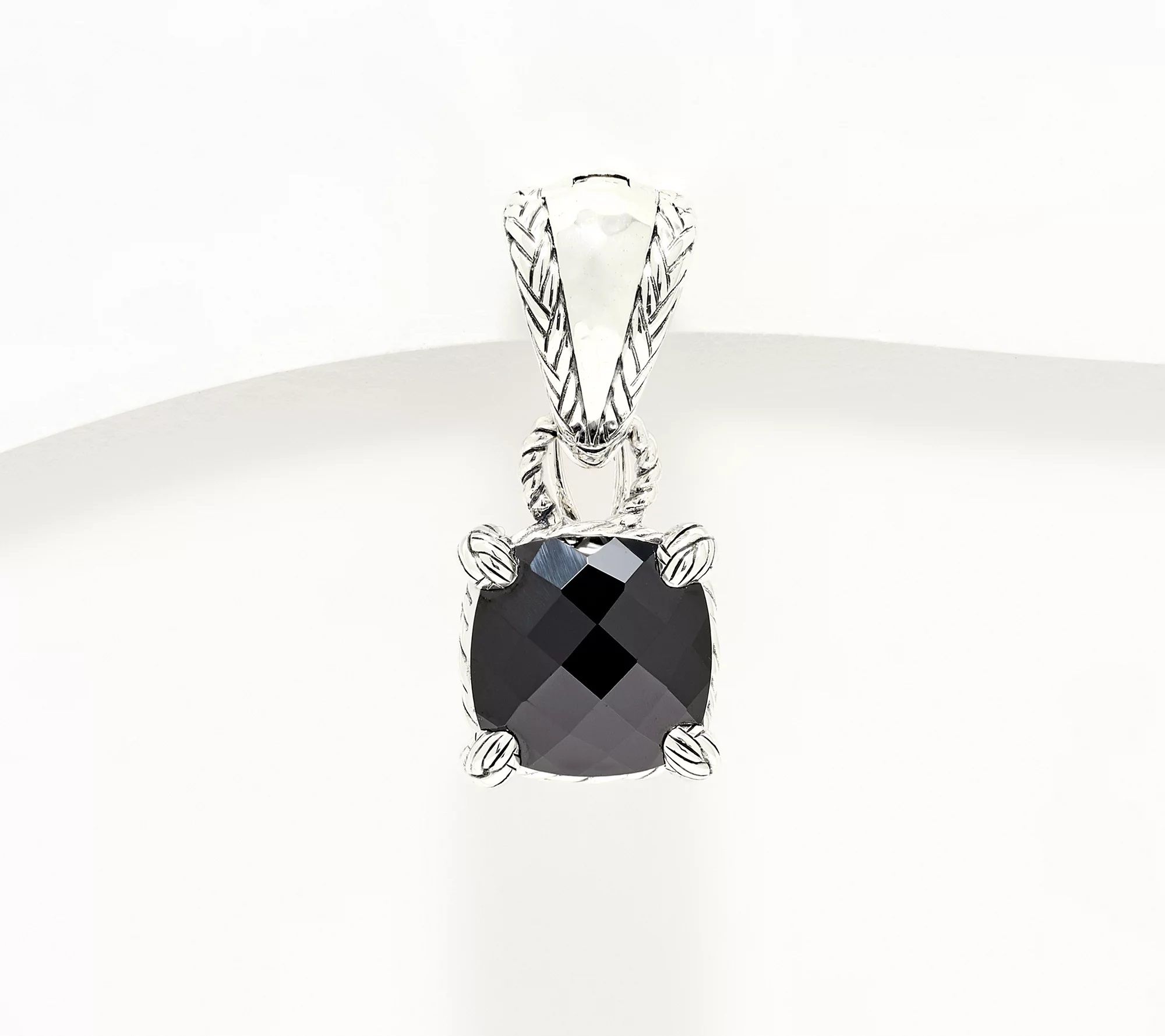 J-455235 JAI Sterling Cushion Cut Black Spinel Enhancer.jpg