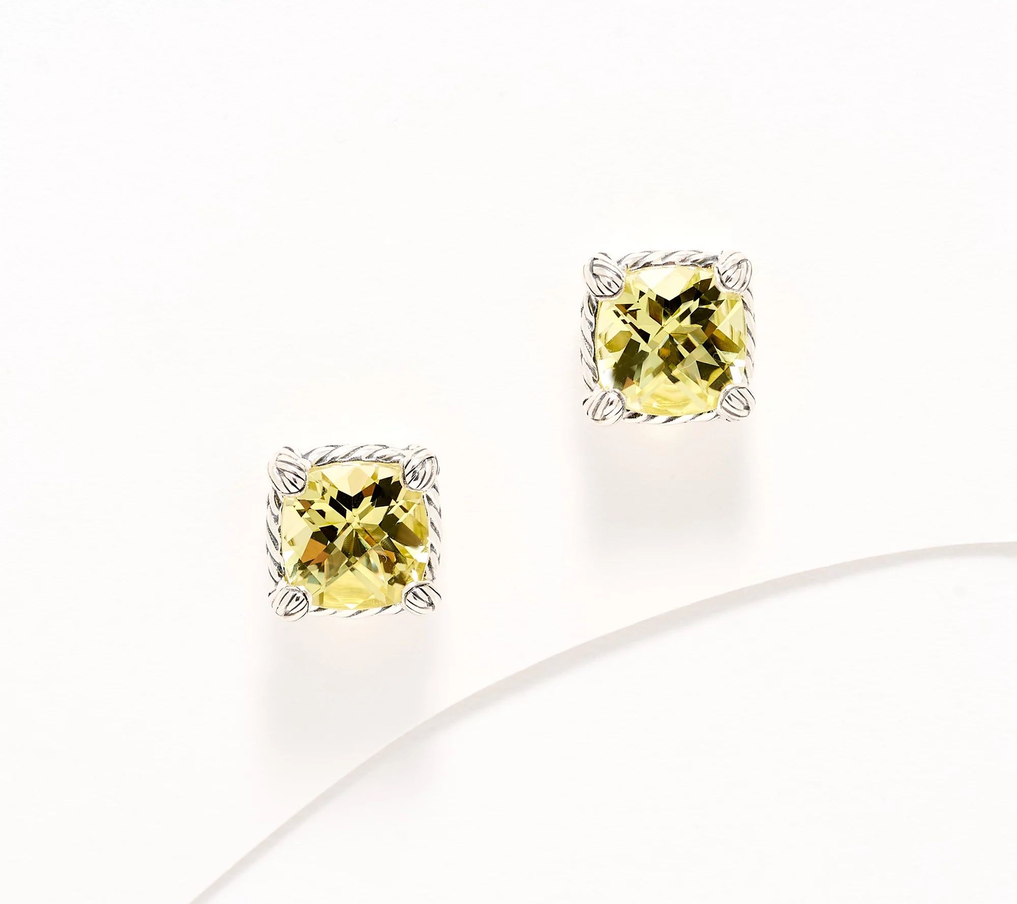 J-455236 JAI Sterling Cushion Cut Limón Quartz Stud Earrings.jpg
