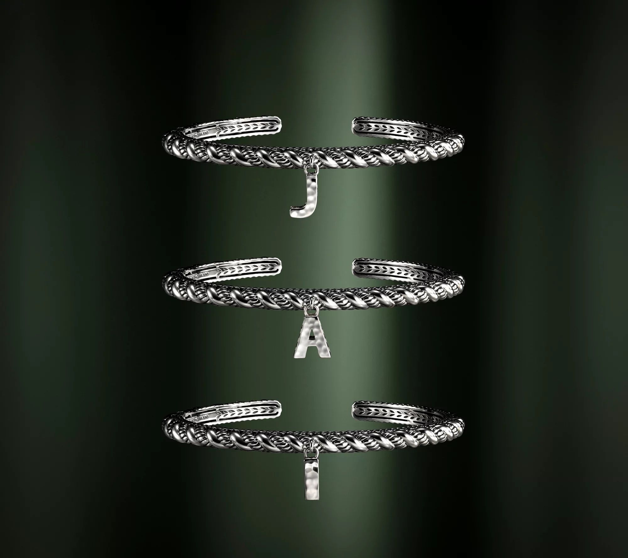 J-455229 JAI Sterling Initial Charm Cuff.jpg