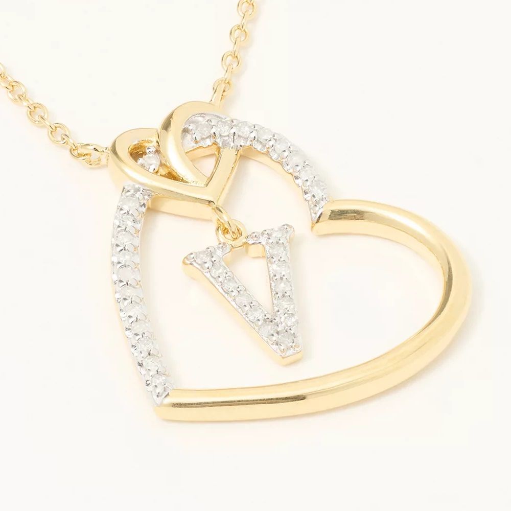 J-457820 Affinity Diamond Heart V Initial Necklace.jpg