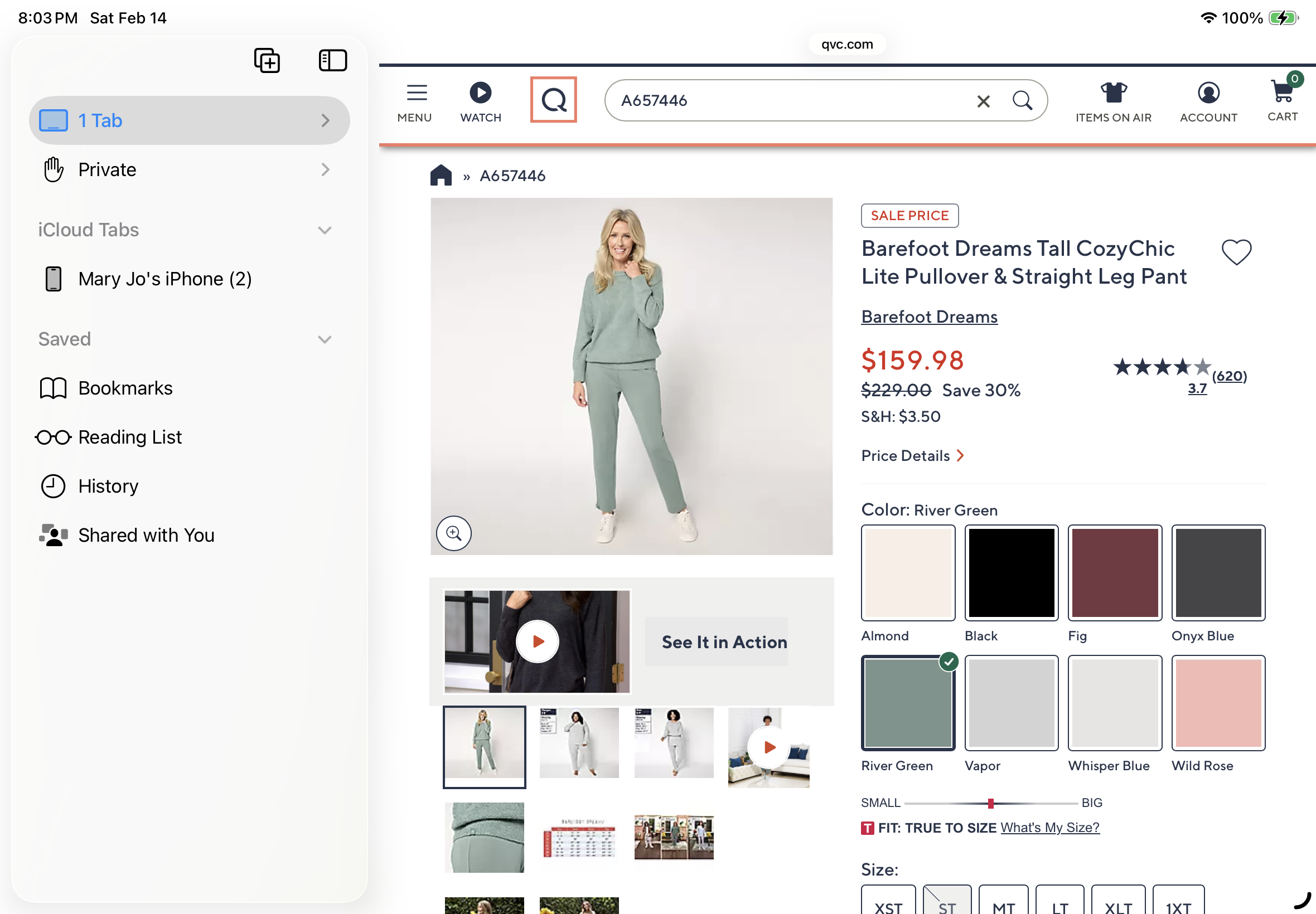 UPDATED: Barefoot Dreams TSV - 2/16 - Blogs & Forums