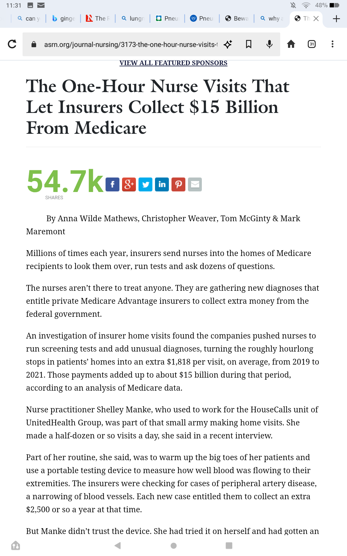 Beware your health insurance co calling you for a ... - Page 3 - Blogs ...