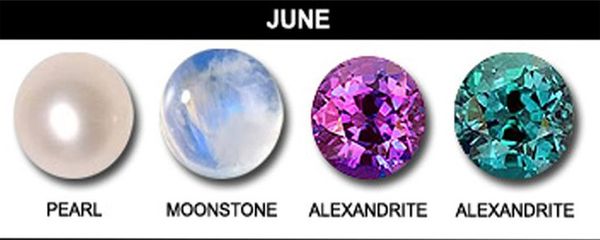 June birthstones
