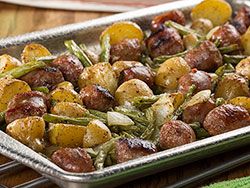 Sausage Sheet Pan All-in-One Dinner