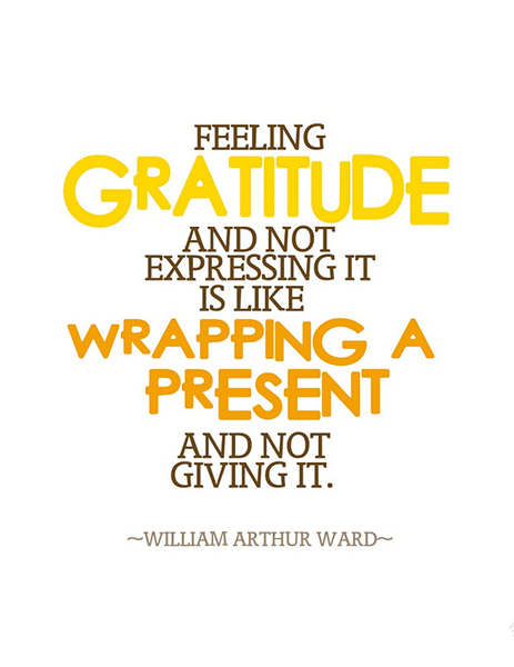 Gratitude