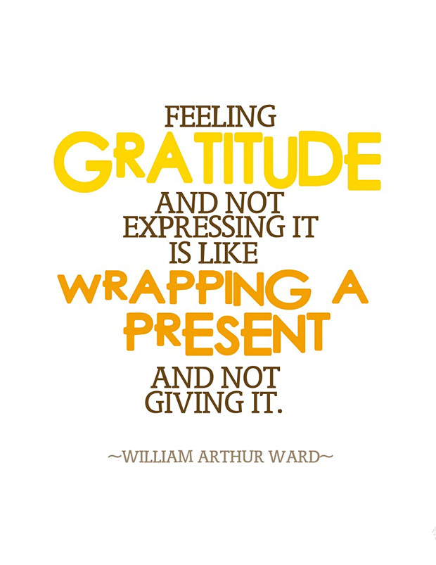 Gratitude