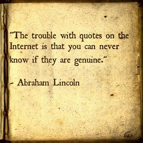 Lincoln quote